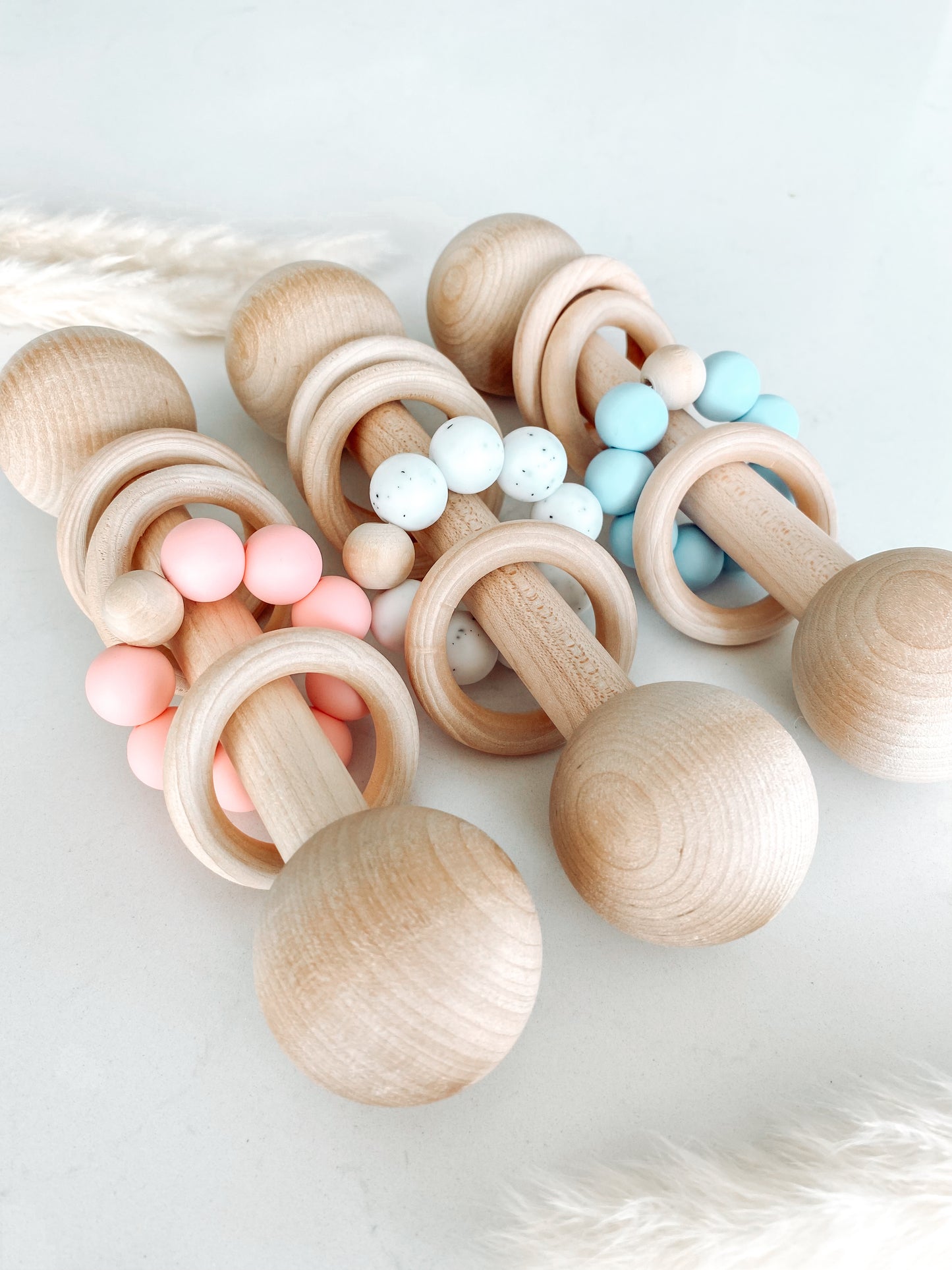Montessori Wooden Rattles